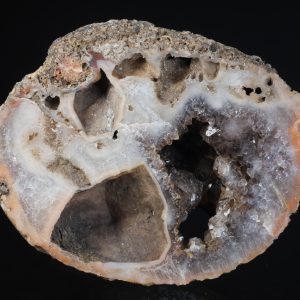 Amethyst, Perimorphose nach Calcit