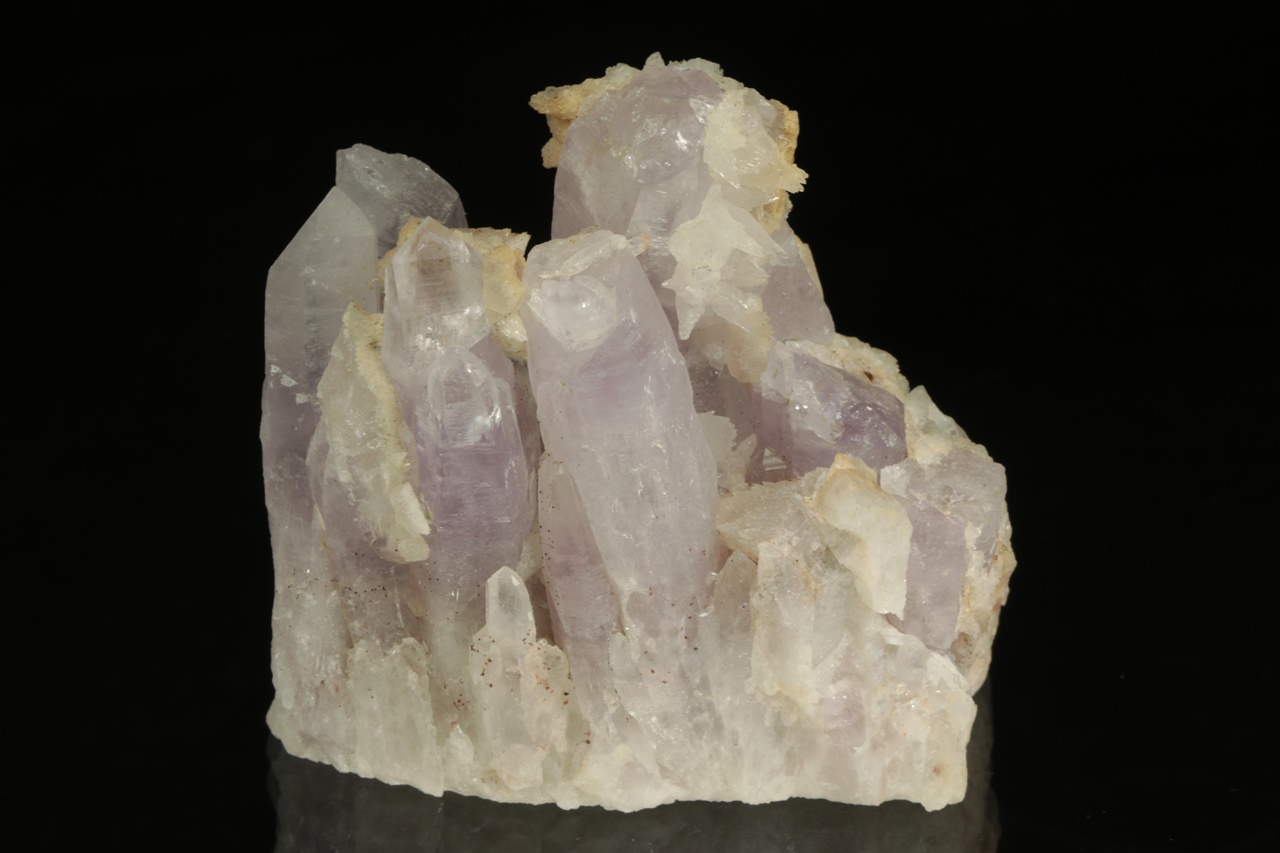 Ametyst, kalcit