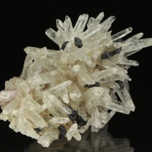 Apatit, sfalerit, křišťál