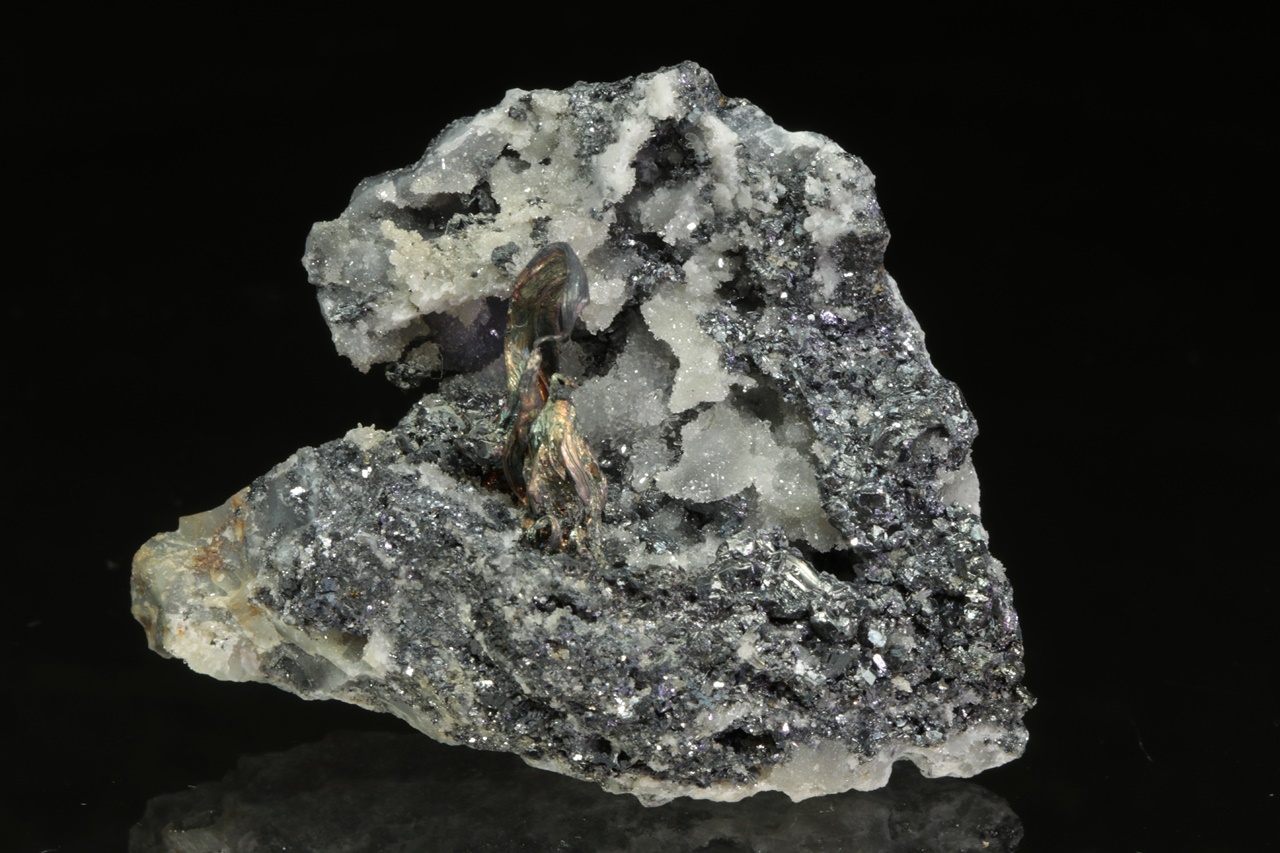 Stříbro, akantit – Bild 2