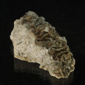Siderit, pyrit, dolomit, kalcit